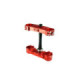 Scar Triple clamps - CRF250R 22-23 CRF450R 21-23 - Red color