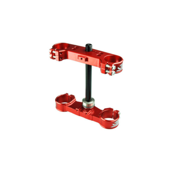 Scar Triple clamps GASGAS MC85 / 85SX / TC85 - red color