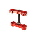 Scar Triple clamps GASGAS / KTM / Husqvarna - Offset 22mm - Red color