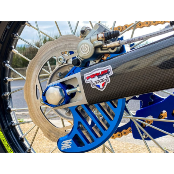 Scar Rear Disc Guard - Sherco - Blue color