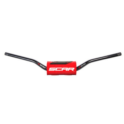 Scar Handlebar O² Ø28,6 (1 1/8”) - RC - Red color