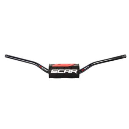 Scar Handlebar O² Ø28,6 (1 1/8”) - High - Black color