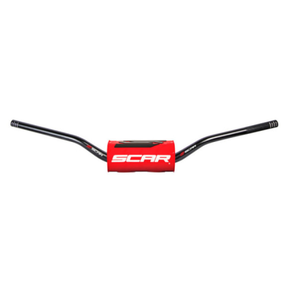 Scar Handlebar O² Ø28,6 (1 1/8”) - High - Red color