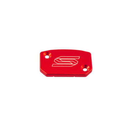 Scar Front Brake Reservoir Cover - Brembo KTM Husqvarna GASGAS - Red color