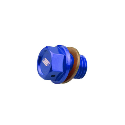 Scar Magnetic Oil Drain Plug - Yamaha - Blue color