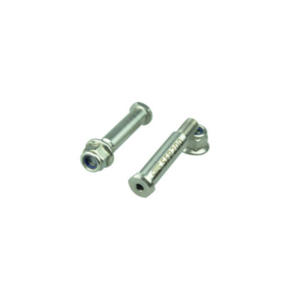 Scar Footpegs Pins - Honda / Kawasaki - Stainless steel with self locking flange