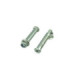 Scar Footpegs Pins - Sherco - Stainless steel with self locking flange nut