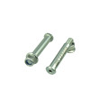 Scar Footpegs Pins - Sherco - Stainless steel with self locking flange nut