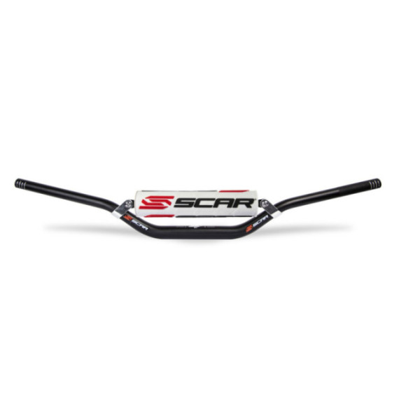 Scar Handlebar Evolution X² Ø28,6 (1 1/8”) with Cross Bar - RC - White color