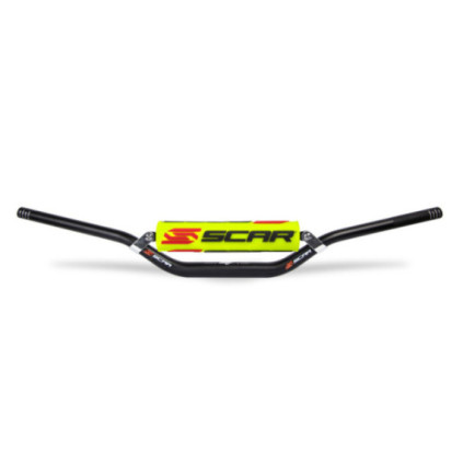 Scar Handlebar Evolution X² Ø28,6 (1 1/8”) with Cross Bar - RC - Yellow color