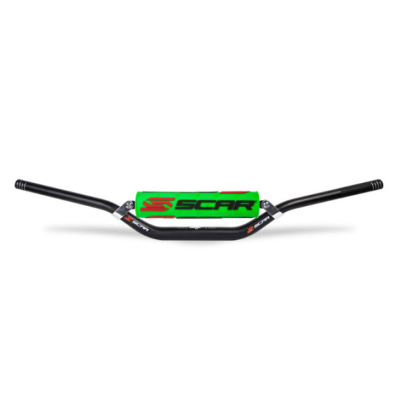 Scar Handlebar Evolution X² Ø28,6 (1 1/8”) with Cross Bar - RC - Green color