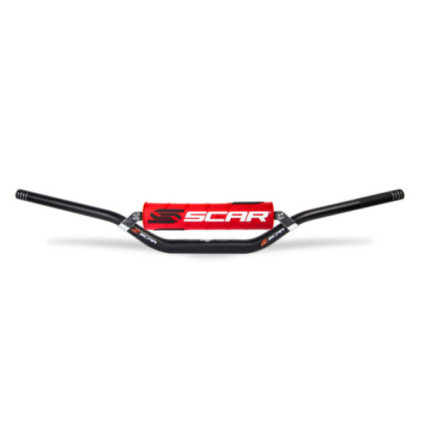 Scar Handlebar Evolution X² Ø28,6 (1 1/8”) with Cross Bar - RC - Red color