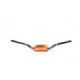 Scar Handlebar O² COLOR Ø28,6 (1 1/8”) - RC - BLACK Bar - ORANGE Bar pad