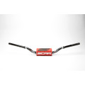 Scar Handlebar O² COLOR Ø28,6 (1 1/8”) - RC - BLACK Bar - RED Bar pad