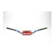 Scar Handlebar O² COLOR Ø28,6 (1 1/8”) - RC - BLUE Bar - RED Bar pad