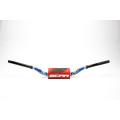 Scar Handlebar O² COLOR Ø28,6 (1 1/8”) - RC - BLUE Bar - RED Bar pad