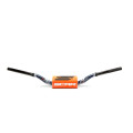 Scar Handlebar O² COLOR Ø28,6 (1 1/8”) - RC - DARK BLUE Bar - ORANGE Bar pad