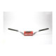 Scar Handlebar O² COLOR Ø28,6 (1 1/8”) - RC - WHITE Bar - RED Bar pad