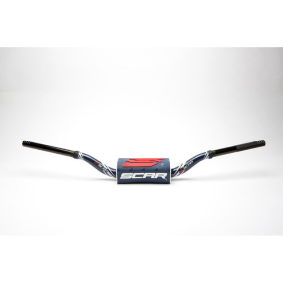 Scar Handlebar O² COLOR Ø28,6 (1 1/8”) - 65/85 Low Mini - DARK BLUE Bar - DARK B