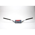 Scar Handlebar O² COLOR Ø28,6 (1 1/8”) - 65/85 Low Mini - WHITE Bar - DARK BLUE 