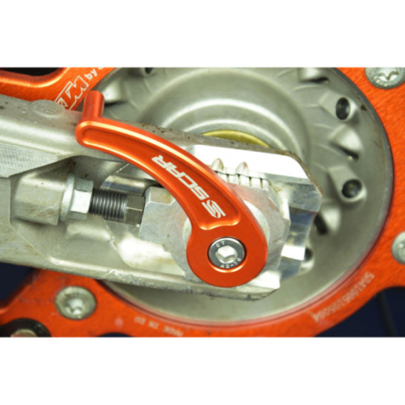 Scar Rear axle pull- KTM Husqvarna GasGas - Orange color