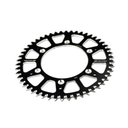 Scar Alu Sprocket - YAMAHA YZ YZF - 48 Teeth - Black color