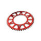 Scar Alu Sprocket - HONDA CR CRF BETA- 48 Teeth - Red color