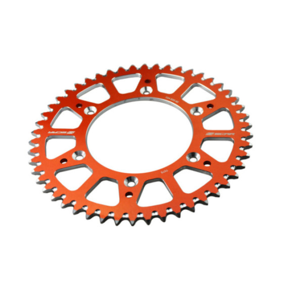 Scar Alu Sprocket - KTM 65SX - 48 Teeth - Orange color