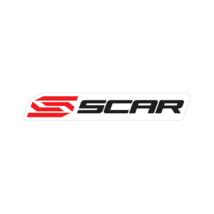 Scar Bike Stickers - Dimensions : 120*20mm - Pack of 5 stickers