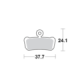 Motomaster Brake pad bicycle Sinter: Avid, Sram 4-piston