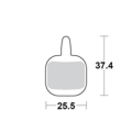 Motomaster Brake pad bicycle Sinter: Tektro IO