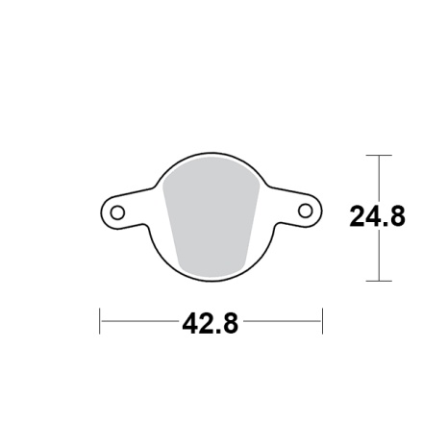 Motomaster Brake pad bicycle Organic: Magura Clara, Louis