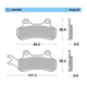 Motomaster Brake pads Racing GP: ATV/UTV