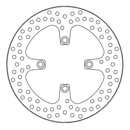 Motomaster Halo rear disc Ducati: Streetfighter/1098/1198