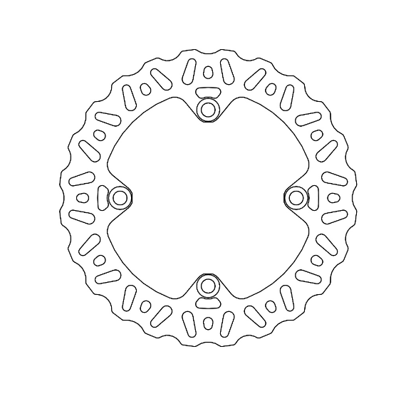 Motomaster Nitro rear disc Sherco