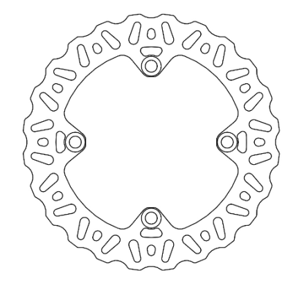 Motomaster Nitro rear disc Sherco