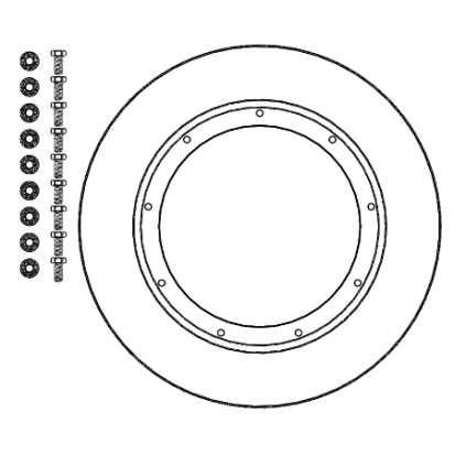 Motomaster Outer ring Laverda: 1000 3C