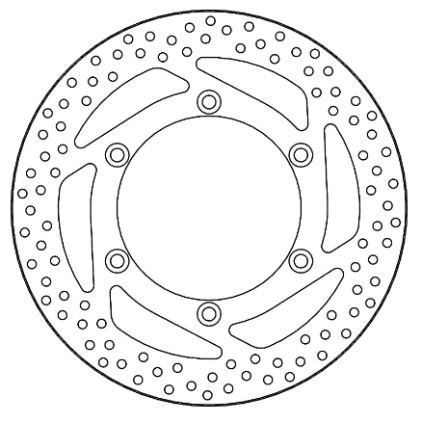 Motomaster Halo front disc Triumph: Tiger 855T, 955T