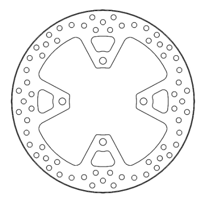 Motomaster Halo rear disc Triumph: Tiger 1200 2022