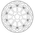 Motomaster Racing Halo front disc KTM: 690 Duke, 890 R