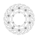 Motomaster Supermoto Racing Flame front disc Beta