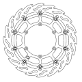 Motomaster Supermoto Racing Flame front disc Beta