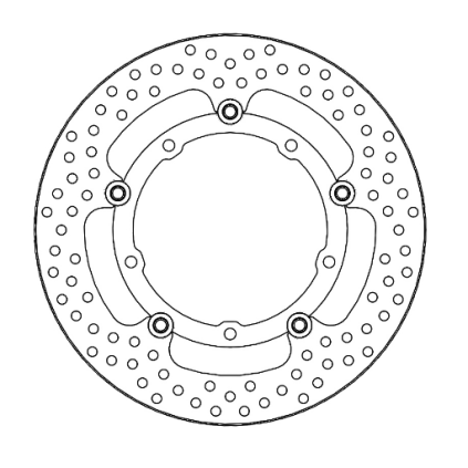 Motomaster Halo front disc Yamaha: MT-07, Tracer 7, Tenere 700