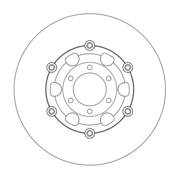 Motomaster Front disc Honda: CB500/550 SOHC