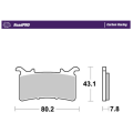 Motomaster Brake pad RoadPRO Sinter rear