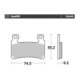 Motomaster Brake pad RoadPRO Ceramic