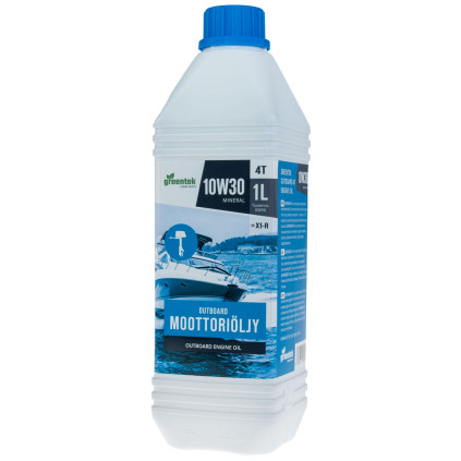 Greentek Outboard 10W30 1L engine oil outboards