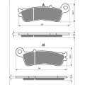 GOLDFREN Brake Pads 403 Ceramic Carbon S33