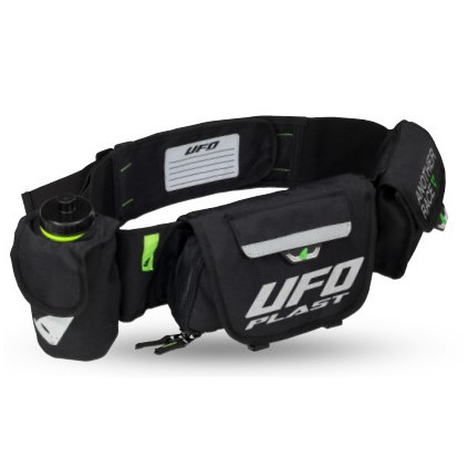 UFO BELUGA waist pack Black whit bottle