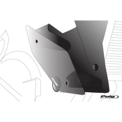 Puig Kit Of Wings For Yamaha Mt-07 21'- C/Black